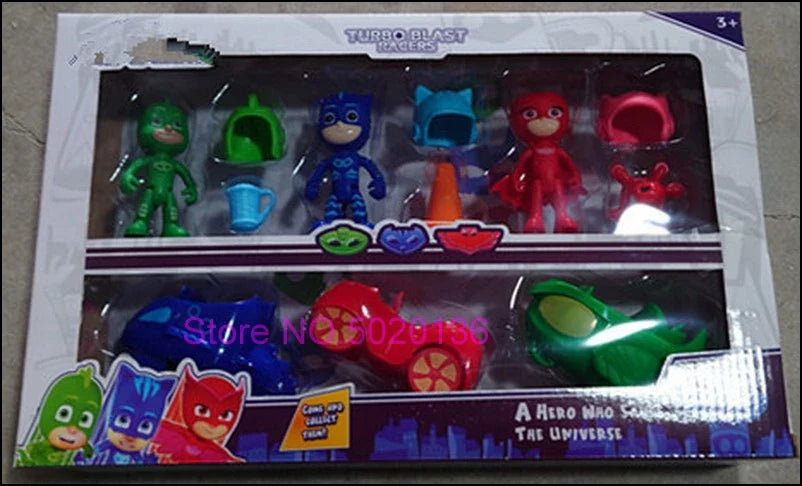 VEHICLE & HERO FIGURE PLAYSET 🚗🌙✨