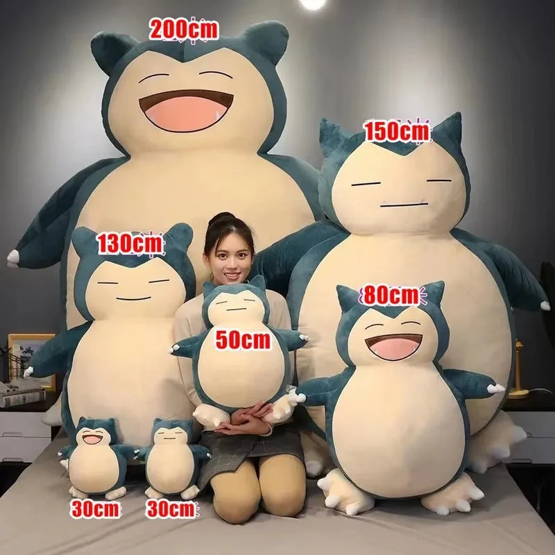 GIANT SNORLAX PLUSH BED & SOFA 🛏️🧸🌟