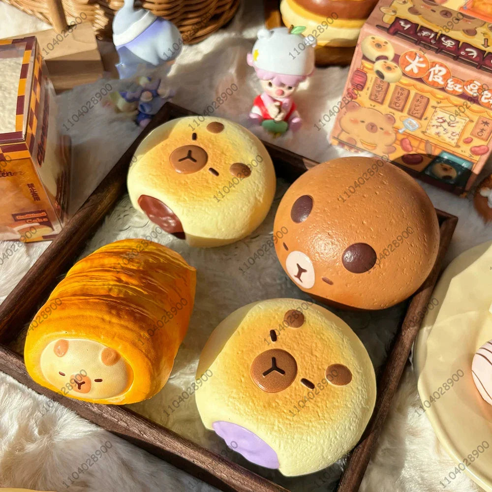 CUTE BREAD & BURGER STRESS TOY 🍞🍔✨