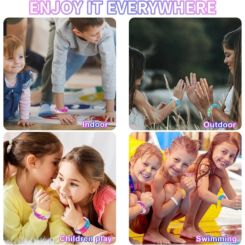 POP IT COLORFUL BRACELET SET (24/72 PCS) 🌈🎈