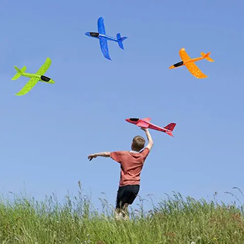 COLORFUL FOAM AIRPLANE TOY SET ✈️🌈