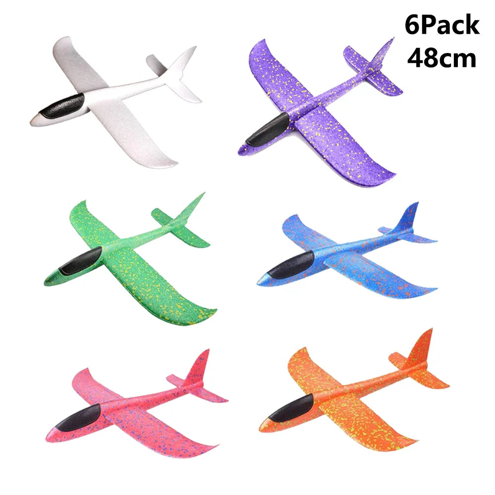 COLORFUL FOAM AIRPLANE TOY SET ✈️🌈