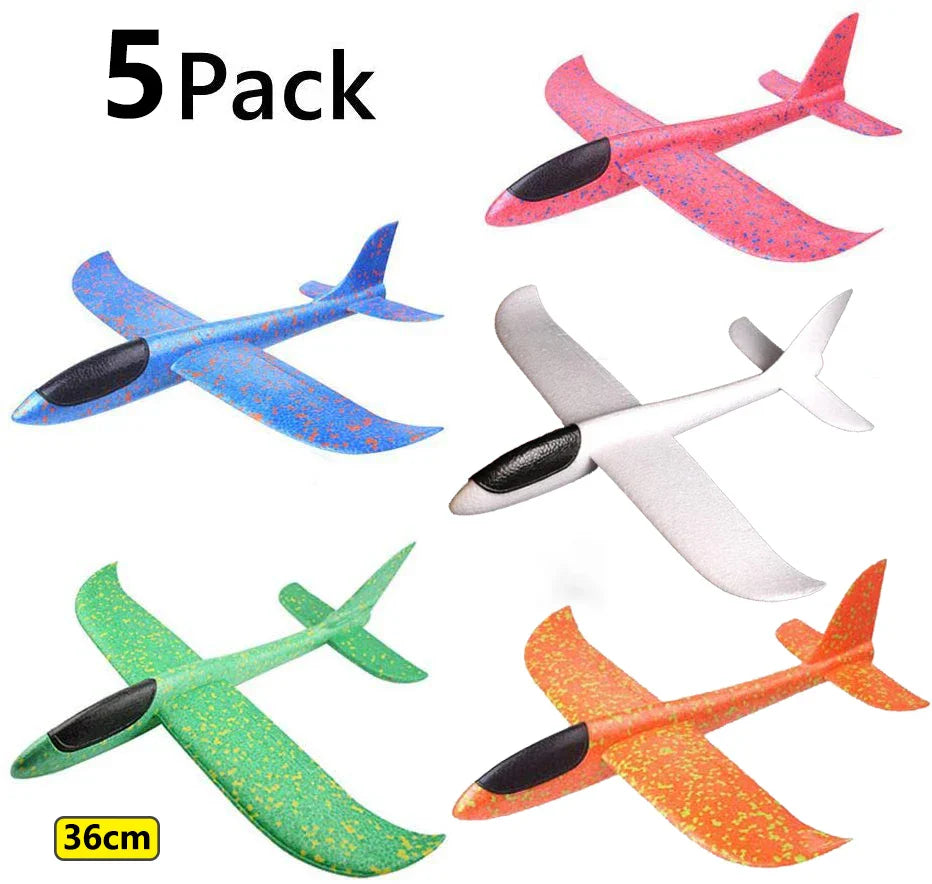 COLORFUL FOAM AIRPLANE TOY SET ✈️🌈