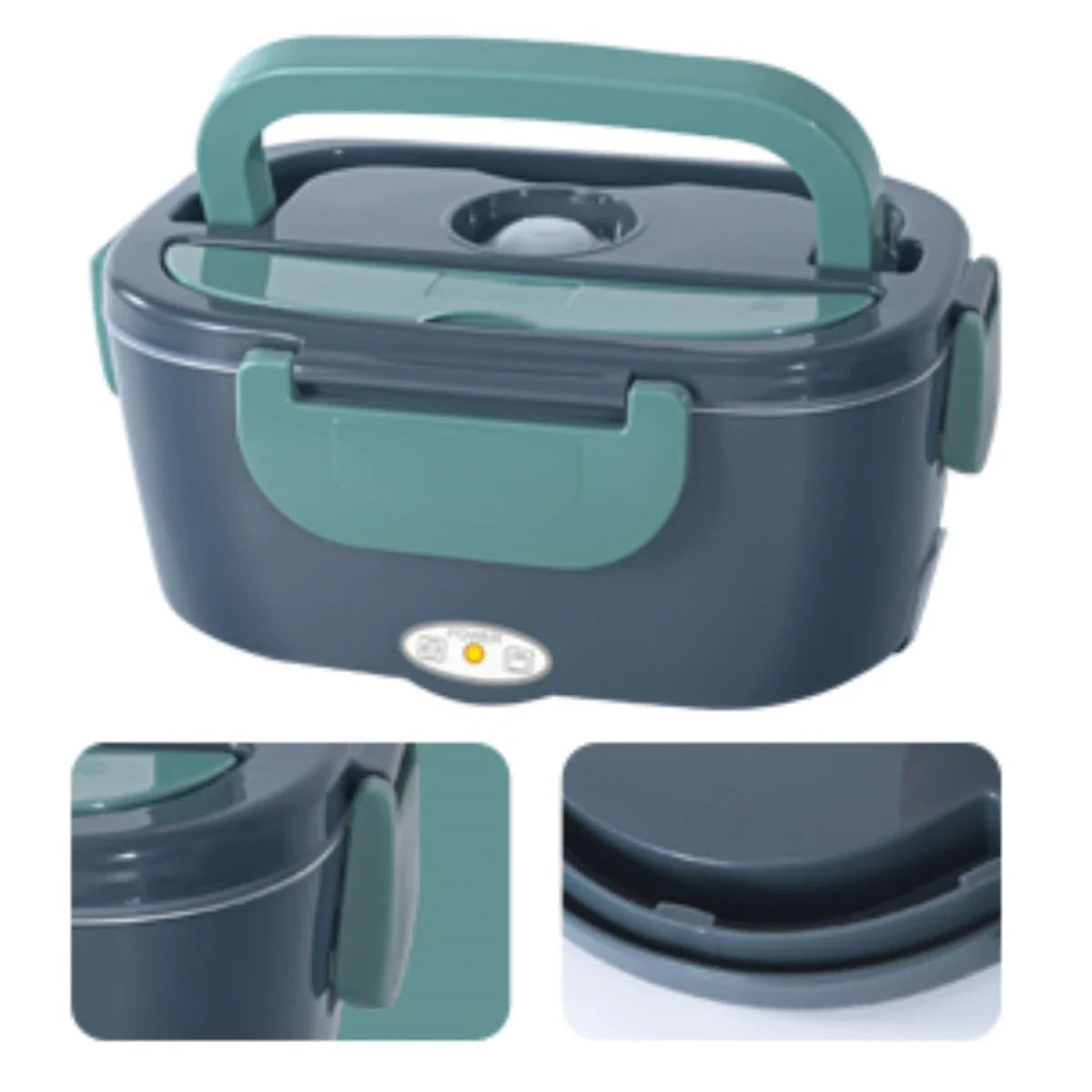 PORTABLE ELECTRIC HEATED LUNCH BOX – PREMIUM THERMAL FOOD CONTAINER 🍱🔥✨