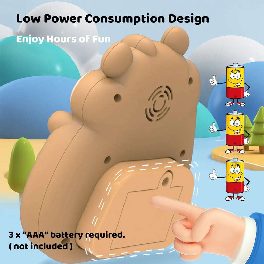 PINK MUSICAL CUTE HAMSTER POP TOY 🐹🎀🌈