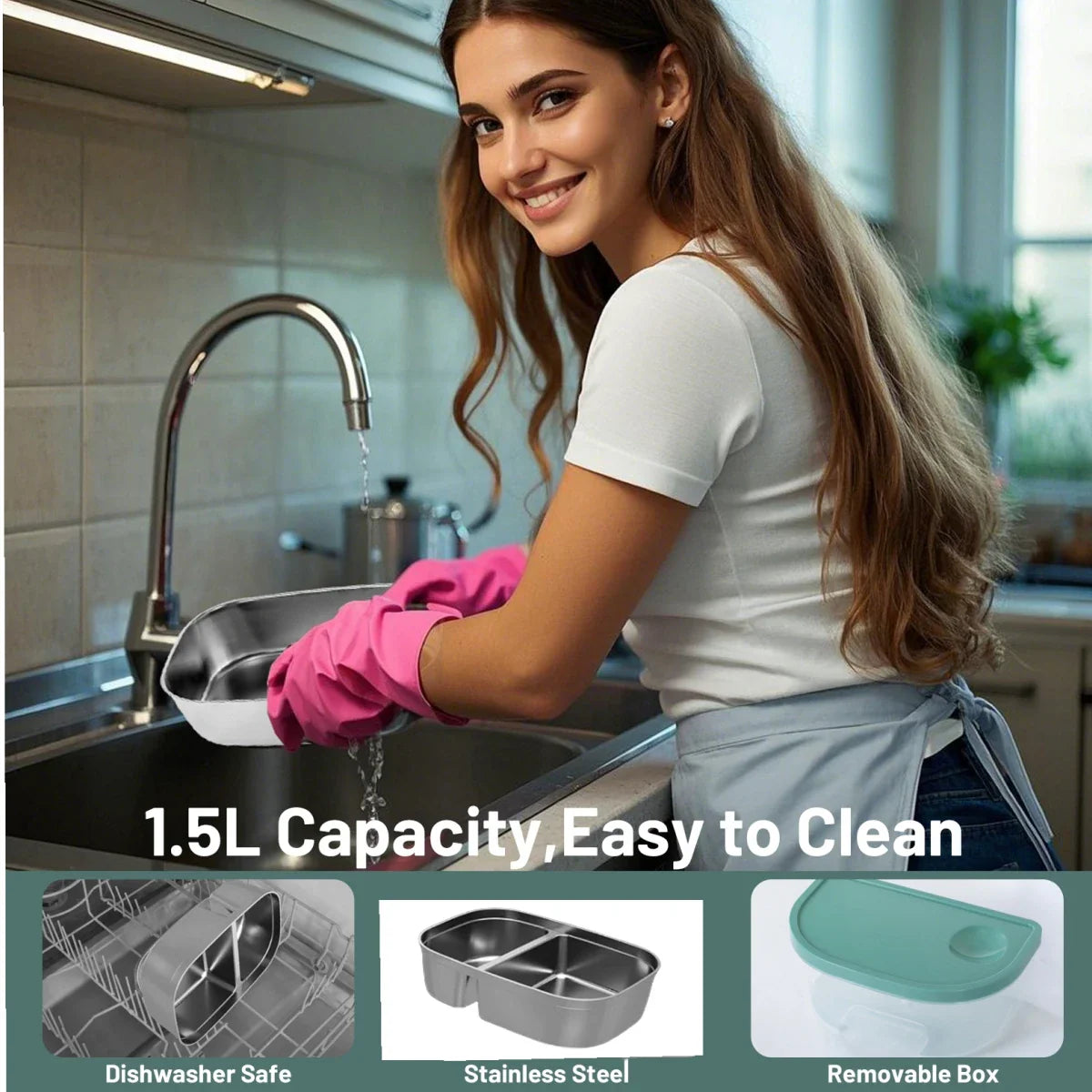 PORTABLE ELECTRIC HEATED LUNCH BOX – PREMIUM THERMAL FOOD CONTAINER 🍱🔥✨