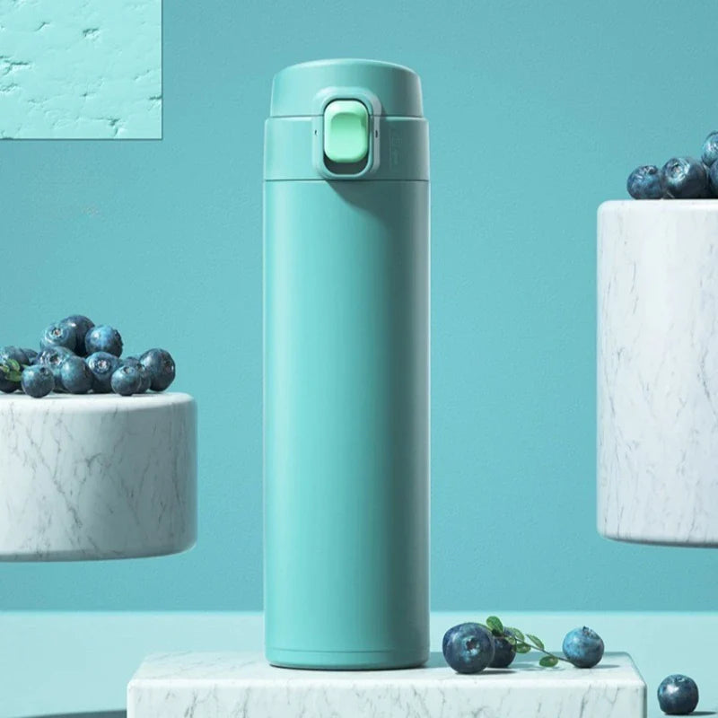 PREMIUM SLIM THERMAL BOTTLE – 500ML ☕🌸❄️
