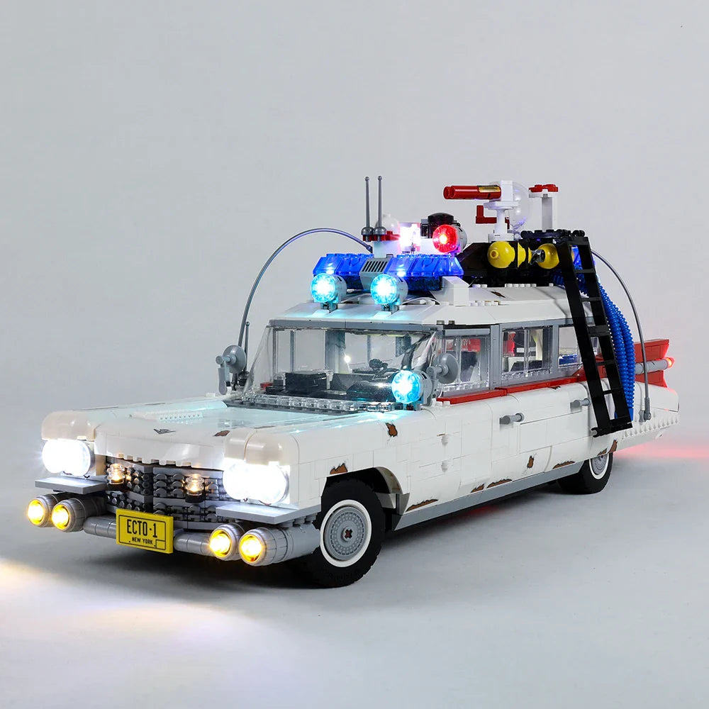 GHOSTBUSTERS ECTO-1 COLLECTIBLE BUILDING SET 👻🚗✨