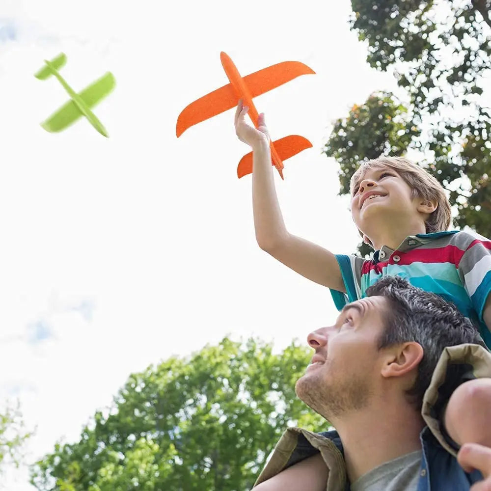 COLORFUL FOAM AIRPLANE TOY SET ✈️🌈