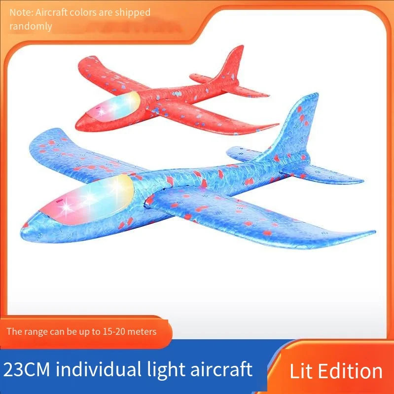 LIGHT-UP LAUNCHER AIRPLANE GUN SET ✈️🔫🌈